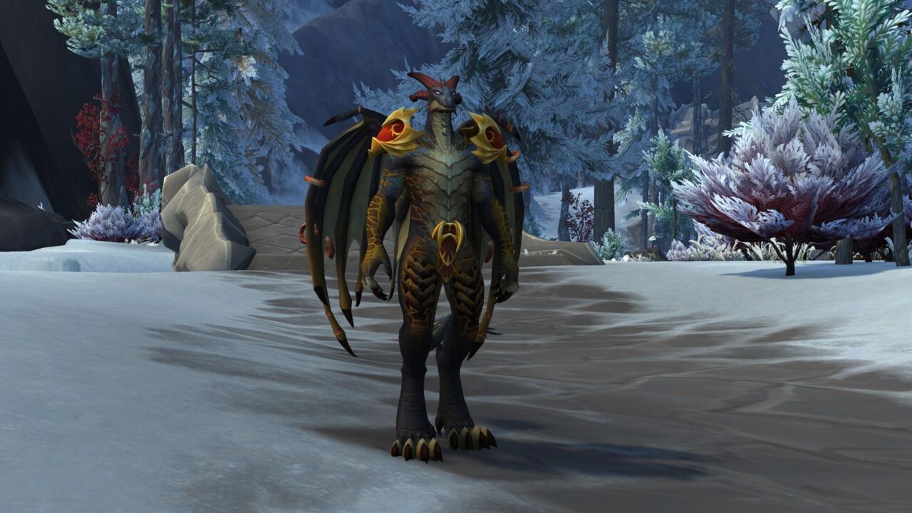 Dracthyr come with tons of customization options, as long as you are okay with the majority of your equipped gear not being visible.