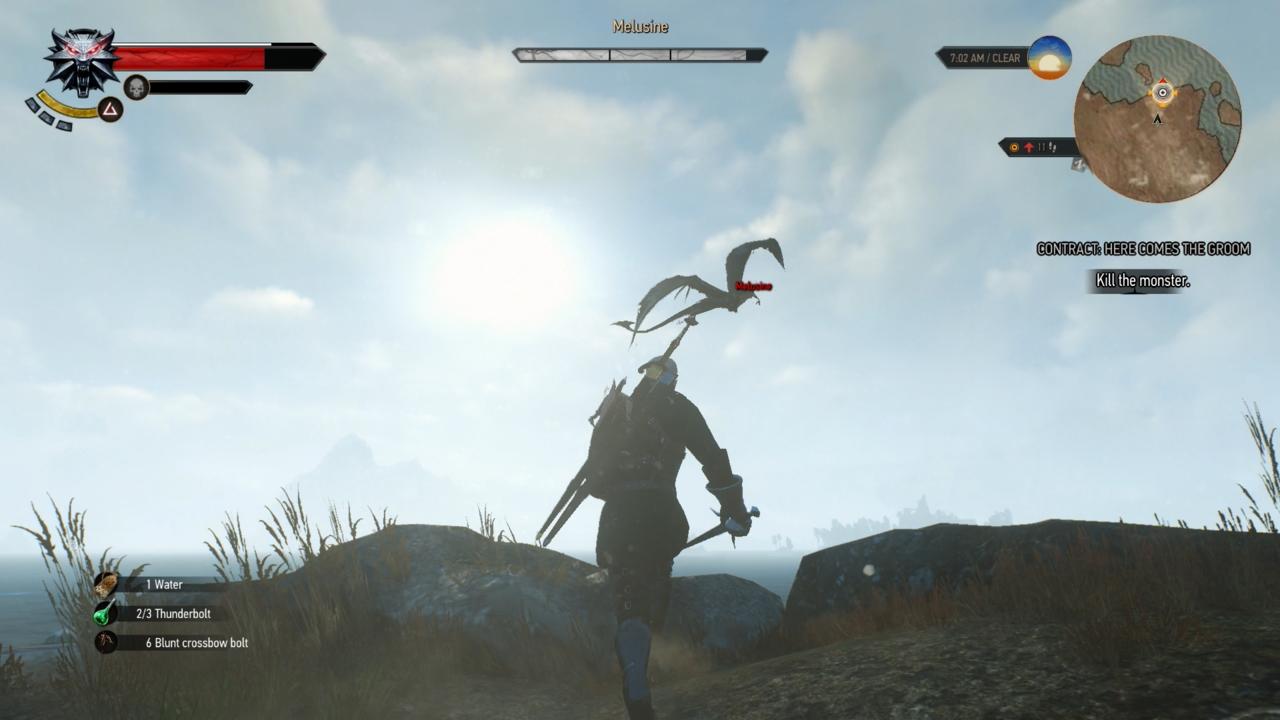 Silence, creature of the sky! I am here to slaughter you!