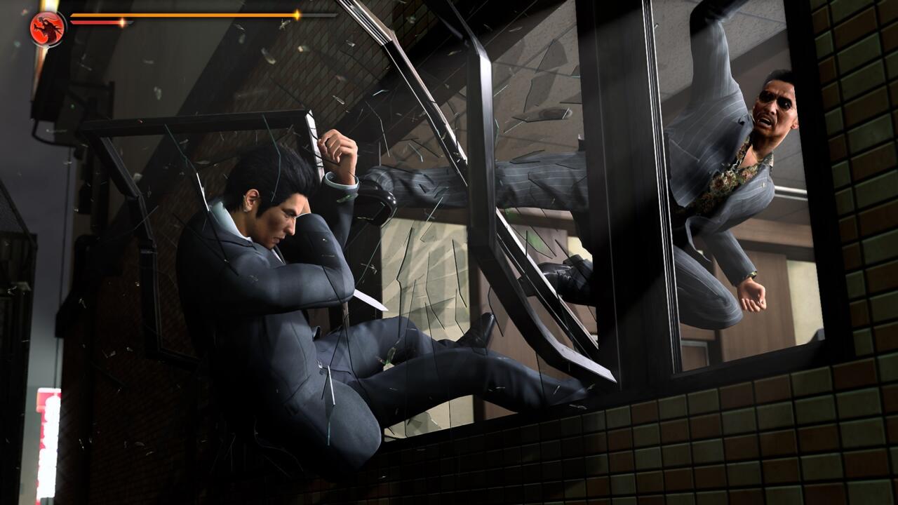 Mid-fight cinematic transitions are still some of the coolest things RGG does in its games.
